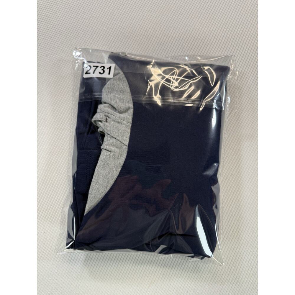 Polo Ralph Lauren Hooded Long Sleeve Shirt Mens M Colorblock Navy Green Red NWT - Picture 6 of 6